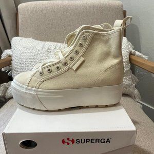 NIB Superga 2708 Hi Top Tank
